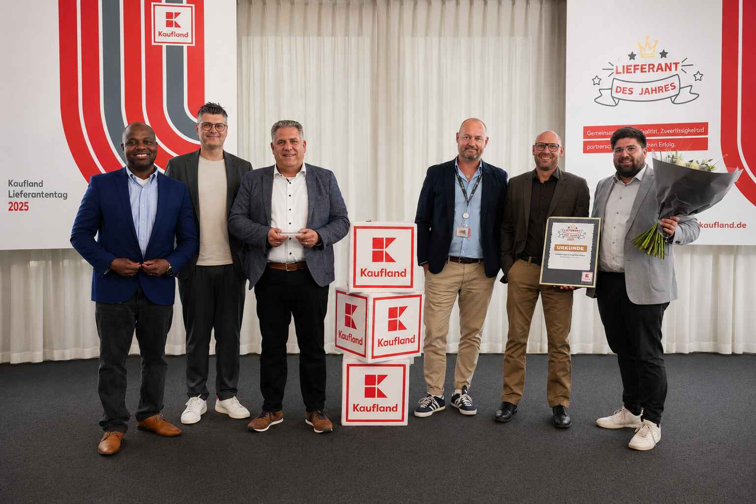 Spiegel Elektrotechnik erhält Kaufland Lieferanten Award 2026 in der Kategorie Elektrotechnik